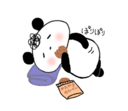 Natural Perm Panda 3 sticker #12863858