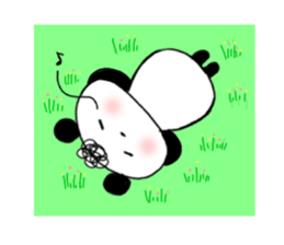 Natural Perm Panda 3 sticker #12863861