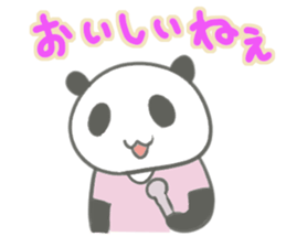 Gray panda chan sticker #12863911