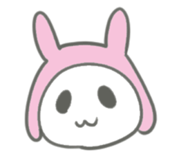 Gray panda chan sticker #12863919