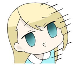 a milady and her maid sticker #12864191