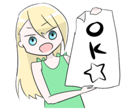 a milady and her maid sticker #12864195