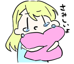 a milady and her maid sticker #12864204