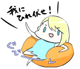 a milady and her maid sticker #12864216