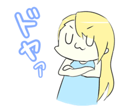 a milady and her maid sticker #12864220