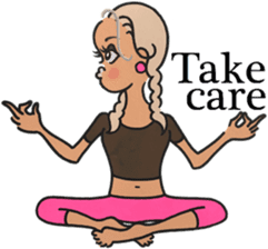 Tokyo Jenne @yoga sticker #12864788