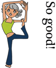 Tokyo Jenne @yoga sticker #12864791