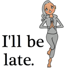 Tokyo Jenne @yoga sticker #12864792