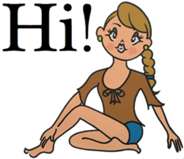 Tokyo Jenne @yoga sticker #12864797