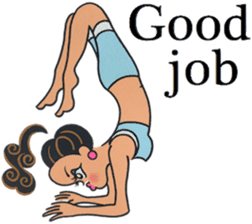 Tokyo Jenne @yoga sticker #12864799