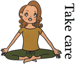 Tokyo Jenne @yoga sticker #12864803