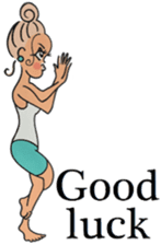 Tokyo Jenne @yoga sticker #12864804