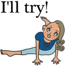 Tokyo Jenne @yoga sticker #12864805