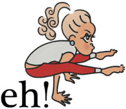 Tokyo Jenne @yoga sticker #12864807