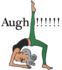 Tokyo Jenne @yoga sticker #12864808