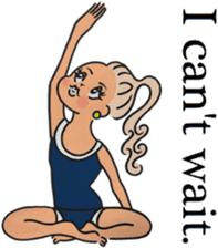 Tokyo Jenne @yoga sticker #12864810