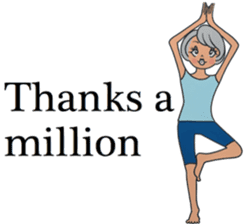 Tokyo Jenne @yoga sticker #12864814