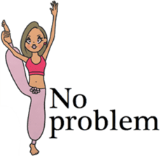 Tokyo Jenne @yoga sticker #12864815