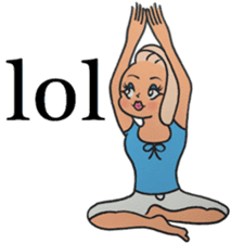 Tokyo Jenne @yoga sticker #12864816