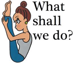 Tokyo Jenne @yoga sticker #12864821