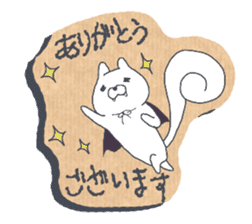 White squirrel -Halloween- sticker #12865127