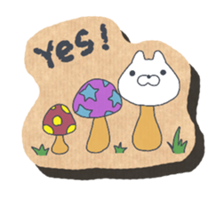 White squirrel -Halloween- sticker #12865137