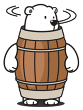 polar bear Bob sticker #12865887