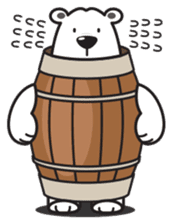 polar bear Bob sticker #12865888