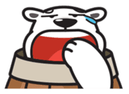 polar bear Bob sticker #12865889