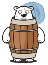 polar bear Bob sticker #12865890