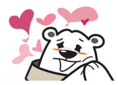 polar bear Bob sticker #12865892