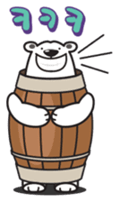 polar bear Bob sticker #12865897