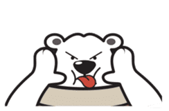 polar bear Bob sticker #12865898