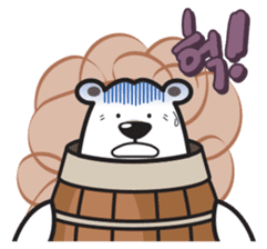 polar bear Bob sticker #12865899
