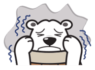 polar bear Bob sticker #12865905