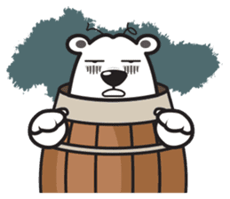 polar bear Bob sticker #12865907
