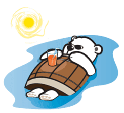 polar bear Bob sticker #12865911