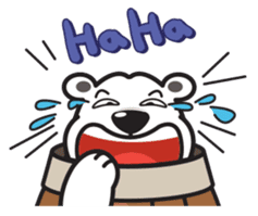 polar bear Bob sticker #12865912