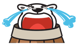 polar bear Bob sticker #12865919