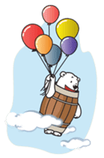 polar bear Bob sticker #12865920