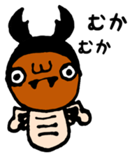 some kind of larvae sticker #12866757