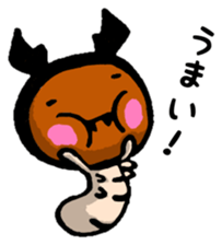 some kind of larvae sticker #12866766