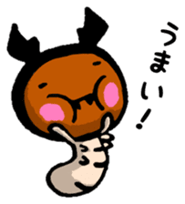 some kind of larvae sticker #12866766