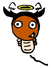 some kind of larvae sticker #12866770