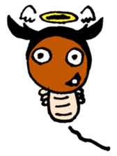 some kind of larvae sticker #12866770