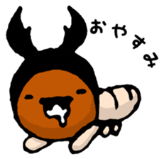 some kind of larvae sticker #12866781