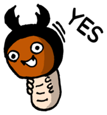 some kind of larvae sticker #12866782