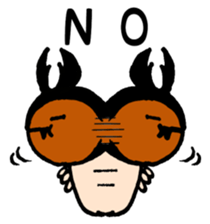 some kind of larvae sticker #12866783