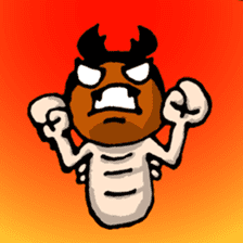 some kind of larvae sticker #12866786