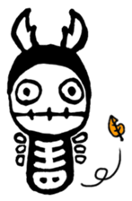 some kind of larvae sticker #12866789